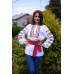 Embroidered blouse "Flowers of Sunset"